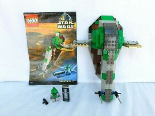 Lego Star Wars 7144 Slave 1 - 100 Complete (no Box) - Boba Fett Han Solo