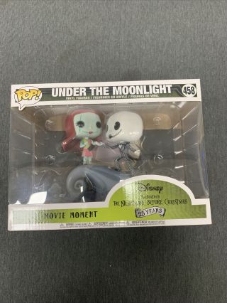 Funko Pop Nightmare Before Christmas - Jack And Sally Under The Moonlight 458