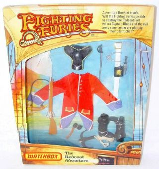Matchbox Lesney Fighting Furies The Redcoat Adventure Figure Outfit Mib`74 Rare
