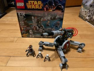 Lego Star Wars Republic Av - 7 Anti - Vehicle Cannon 75045 Wolf Pack Phase 2 Clones
