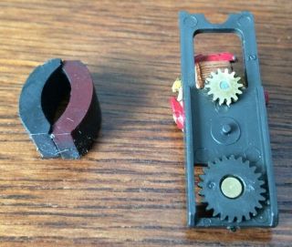 Vintage Aurora Afx Gear Plate Assembly And Magnatraction Magnets