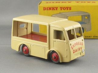 Vintage 1950s Dinky 30v 490 Express Dairy Van Vnmint And Boxed Beauty