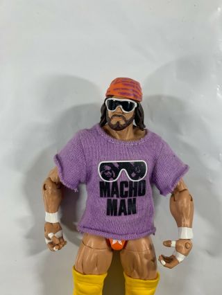 WWE Macho Man Randy Savage Legends Elite Series 5 Mattel Figure WWF WCW Rare E1 2