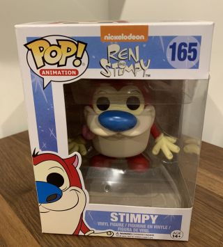 Funko Pop Animation Nickelodeon Ren And Stimpy 165 Stimpy