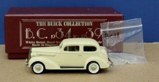 Brooklin Bc 018 1:43 1936 Buick Special Victoria Coupe M - 48 Cream Boxed Db