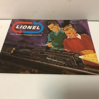 Vintage 1960’s Lionel Train Models & Slot Cars Annual Product Hobby Dealer Nos