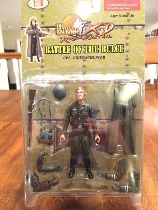1/18 Ultimate Soldier Xd Xtreme Detail Battle Of The Bulge Cpl Fritz Schuster