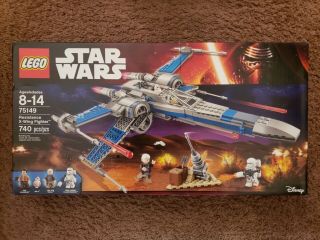 Lego Star Wars 75149 Blue X - Wing Resistance Fighter -
