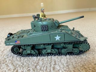 1:32 Unimax Forces Of Valor M4A3 Sherman Tank WW2 US Army $1 START 3