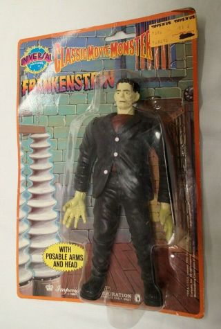 1986 Imperial Universal Classic Movie Monster Frankenstein Figure 7392b Nip