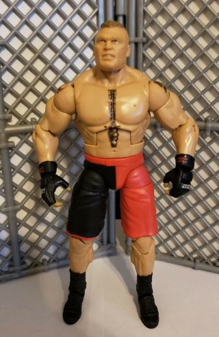 Wwe Brock Lesnar Wrestling Figure Mattel Elite Series 19 Flashback Legends Ufc