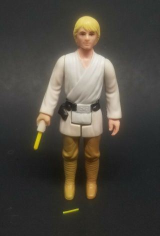 Vintage 1977 - 1979 Kenner Star Wars Action Figure - Luke Skywalker Farm Boy 1st 12