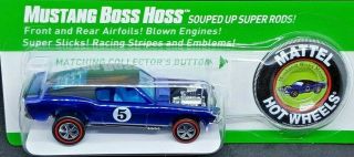 Hot Wheels Redline Spoilers Mustang Boss Hoss