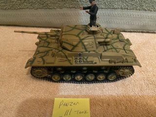 German Panzer Iii 21st Century Ultimate Soldier Xd 1/32 Scale Diecast Tan Camo