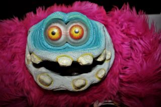 Vintage Gigglee Eyes Monster Plush 1988 My Pet Monster 5