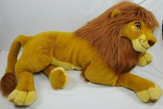 Douglas Lion King Simba Plush Stuffed Disney Huge Jumbo Mufasa 1994 Nestle 5 