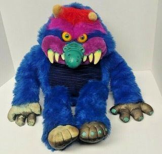 Vintage 1985 My Pet Monster 24 " Stuffed Animal Rare 1980 