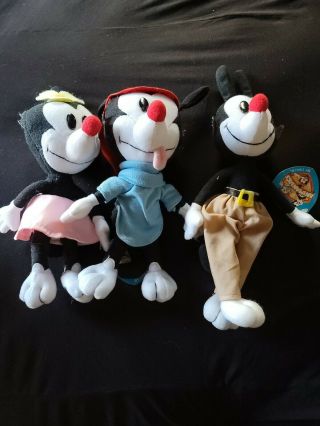 1993 Animaniacs Stuffed Animals By Dakin