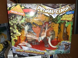 (lowest I Can Go) Dino Commander Primal Clash Mammoth Beast Taming Squad Walmart