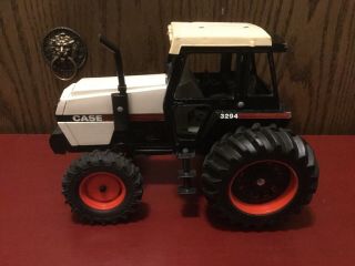 Vintage Ertl Case 3294 Tractor With Front Wheel Assist And Cab 1/16 Good Cond.
