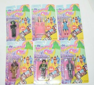 Vintage The Wizard Of Oz 50th Anniversary Figure Set Of 6 All Nip Read