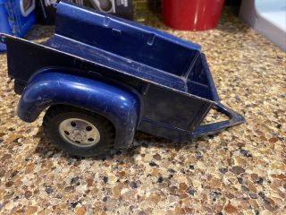 Vintage Blue Tonka Toys Pickup Truck Trailer 1950s 1960s Sportsman