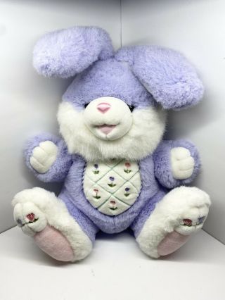Dan Dee Hoppy Hopster Large 22” Easter Bunny Rabbit Plush Light Purple Stuffed