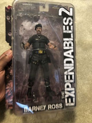 Expendables 2 Barney Ross Action Figure (with Hat)