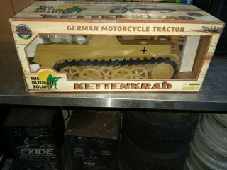 1999 Ultimate Soldier Kettenkrad German Wwii Motorcycle Tractor 1:6