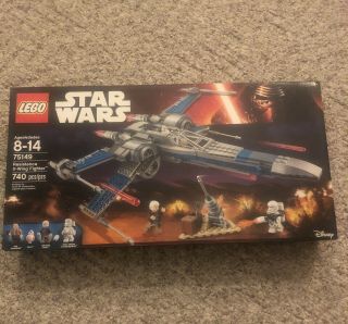 ✅lego Star Wars 75149 Blue X - Wing Resistance Fighter Retired Factory
