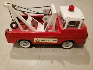 Vintage Nylint Toy Tow Truck American Oil Pressed Steel 11 " Long