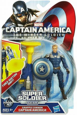 Marvel Captain America The Winter Soldier Soldier Gear Grapple Cannon Nib