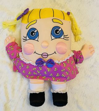 Rare Vintage 1980s Pillow People Sweet Dreams Girl 24”