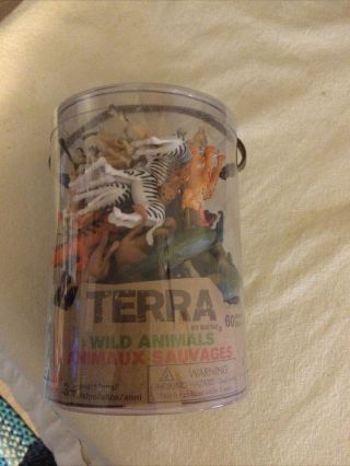 Terra By Battat,  Wild Animals 60 Piece