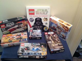 Bulk Lego Star Wars 6207,  75090,  75113,  75196,  75030,  75215,  A Visual Dictionary