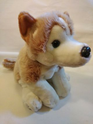 Lapland Uk Keel Toys Red Brown Joki Siberian Husky Wolf Dog Puppy Plush Stuffed