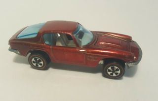 " Flash " 69 Mattel Vintage Hot Wheels Redline Maserati Mistral Hk Red Nr