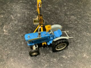 Corgi Toys 74 Ford 5000 Major Tractor With Hydraulic Shovel Scoop