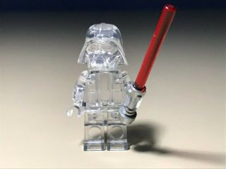Lego Star Wars Prototype Darth Vader Minifigure Trans Clear Rare