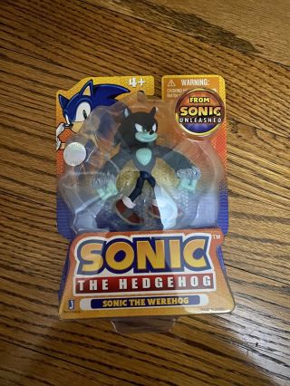 Sonic The Hedgehog Jazwares Sonic The Werehog Figure 3 Inch
