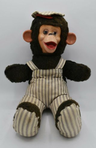 Vintage Rubber Faced Monkey Stuffed Animal - Kidstoy - Zip Zippy Mr Bim Chimp