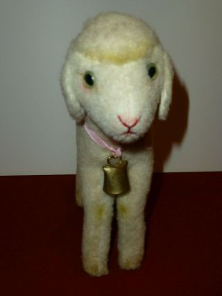 Vintage Steiff " Lamby " Wool Plush Lamb –