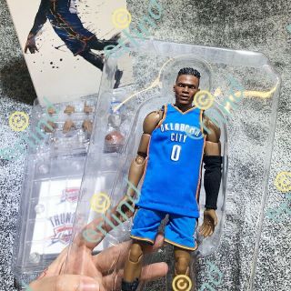 Nba Oklahoma City Thunder Russell Westbrook 1:9 Scale 9 Inch Action Figure