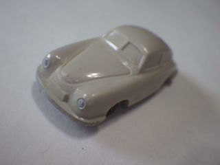 Wiking (germany) Light Gray Porsche 356 Coupe Plastic 1:90