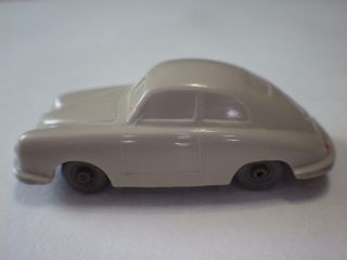 Wiking (Germany) Light Gray Porsche 356 Coupe Plastic 1:90 3