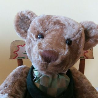 VTG Harrods Knightsbridge Jointed Teddy Bear 150 Years 1849 - 1999 Plush 2