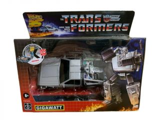 In Hand Transformers Back To The Future 35th Anniversary Gigawatt Delorean
