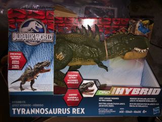 Jurassic World Dino Hybrid Tyrannosaurus T - Rex Figure 2015 Hasbro