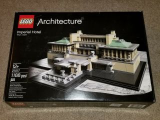 Lego Architecture Imperial Hotel Complete Set 21017 & Instructions
