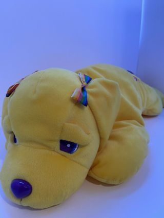 Big 23 " Fantastic World Of Lisa Frank Casey Puppy Dog Plush Stuffed Animal 1998
